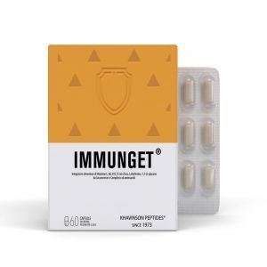 Поддержка иммунитета, Immunget, Khavinson peptides, 60 капсул


