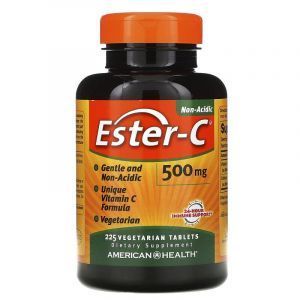 Витамин С (аскорбат), Ester-C, American Health, 500 мг, 225 таблеток