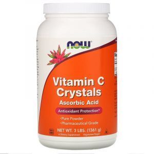 Витамин С кристаллы, Vitamin C, Now Foods, 1361 г