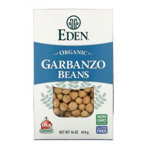 Натуральный бараний горох, Garbanzo Beans, Eden Foods, органик, 454 г