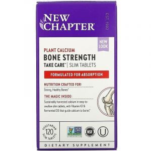 Комплекс для костей, Bone Strength, New Chapter, 120 таблеток