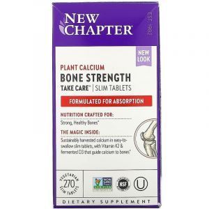 Комплекс для костей, Bone Strength Take Care, New Chapter, 270 таблеток