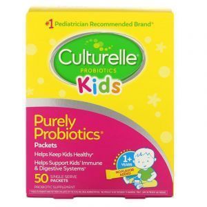 Пробиотик для детей, Purely Probiotics, Culturelle, 50 пакетиков