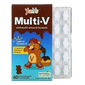 Мультивитаминно-минеральный комплекс для детей, Yum-V's, 60 штук