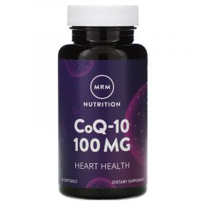 Коэнзим Q10, CoQ-10, MRM, 100 мг, 60 гелевых капсул (Default)