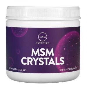 Метилсульфонилметан (МСМ), MSM, MRM, кристаллы, 1000 мг, 200 г