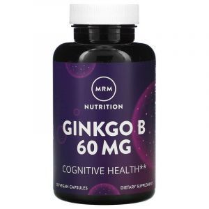 Гинкго Билоба, Ginkgo Biloba, MRM, 60 мг, 120 капсул