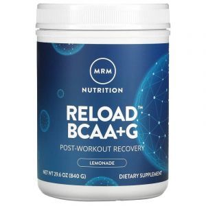 Формула восстановления, вкус лимонада, (BCAA + G Reload, Post-Workout Recovery), MRM, 840 г