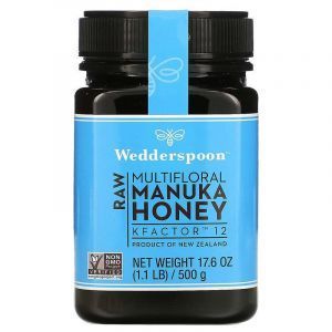 Мед Манука, Raw Manuka Honey , Wedderspoon Organic, 500 г.