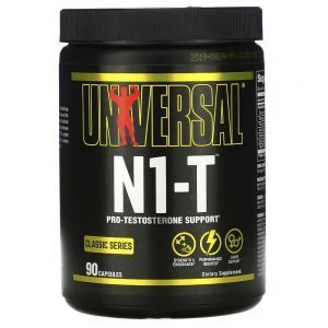 Формула дополнения для спортсменов, N1-T, Pro-Testosterone, Universal Nutrition, поддержка тестостерона, 90 капсул