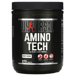 Аминокислоты амино, Amino Tech, Universal Nutrition, универсальная аминокислотная формула, 375 таблеток