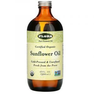 Подсолнечное масло (Sunflower Oil), Flora, 500 мл