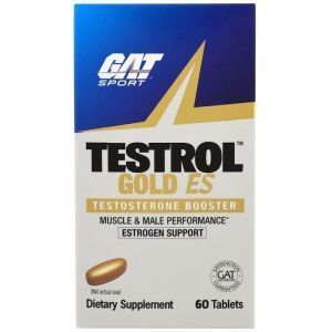 Ускоритель тестостерона, Testrol Gold ES, GAT, 60 таблеток
