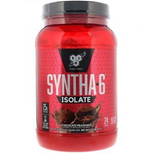 Изолят сывороточного протеина, шоколадно-молочный, Syntha-6 Isolate, BSN, 912 г