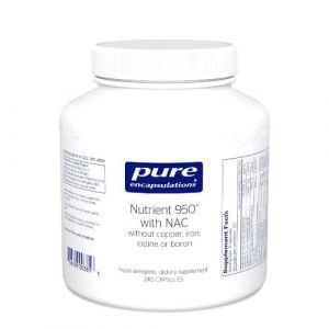 Мультивитамины / минералы с NAC, Nutrient 950 with NAC, Pure Encapsulations, 240 капсул