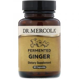 Корень имбиря ферментированный, Fermented Ginger, Dr. Mercola, 60 капсул