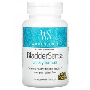 Экстракт тыквенных семечек, Womensense, BladderSense, Natural Factors, для женщин, 90 вегетарианских капсул
