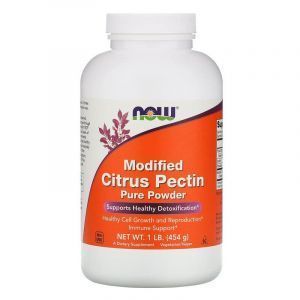 Цитрусовый пектин, Citrus Pectin, Now Foods, модифицированный, порошок, 454 г