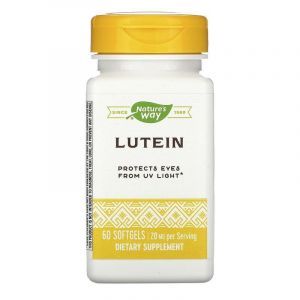 Лютеин (Lutein), Nature's Way, 20 мг, 60 капсул