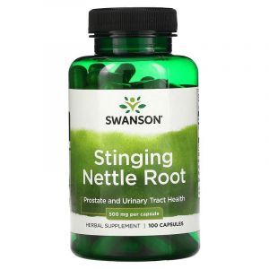 Крапива двудомная, Stinging Nettle Root, Swanson, корень, 500 мг, 100 капсул
