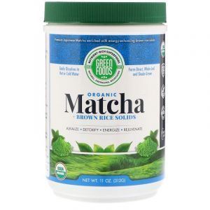 Зеленый чай Матча, Matcha Green Tea, Green Foods Corporation, органик, 312 г