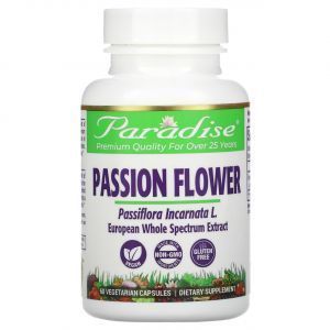 Страстоцвет, Passion Flower, Paradise Herbs, 60 капсул (Default)