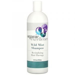 Шампунь для волос восстанавливающая, Дикая мята, Wild Mint Shampoo, Organic Excellence, 473 мл
