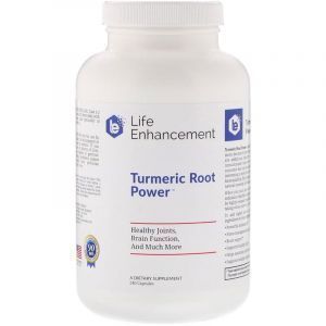 Корень куркумы (Turmeric Root), Life Enhancement, 240 капсул