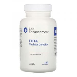 ЭДТА комплекс с хелатором (EDTA Chelator), Life Enhancement, 120 капсул