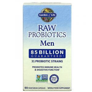 Пробиотики для мужчин, Probiotics Men, Garden of Life, 90 капс