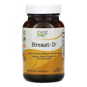 Грудь-D, Breast-D, Pure Essence, 30 капсул