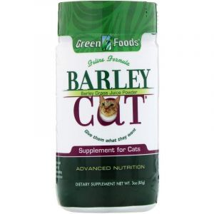  Побеги ячменя для кошек, Barley Cat, Green Foods Corporation  (85 г)   
