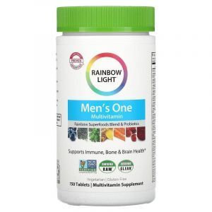 Витамины для мужчин, Men's One, Rainbow Light, 150 таблеток