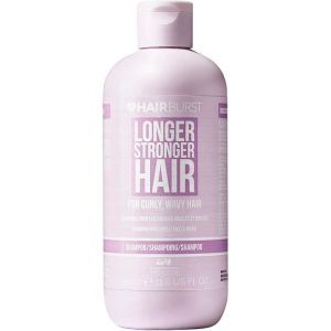 Шампунь для вьющихся и волнистых волос, Longer Stronger Hair Shampoo, Hairburst, 350 мл
