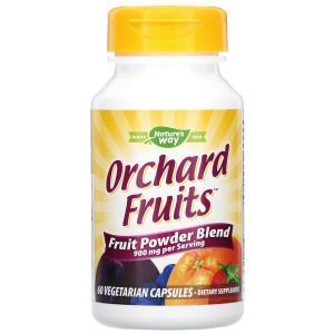 ОРАС антиоксиданты, Orchard Fruits, Nature's Way, 60 капсул