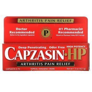 Крем для облегчения боли при артрите, Arthritis Pain Relief Creme, HP, Capzasin, 42.5 г
