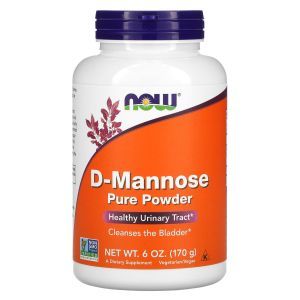 D-манноза, D-Mannose, Now Foods, чистый порошок, 170 г
