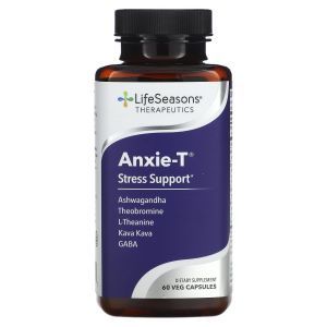Защита от стресса, Anxie-T, LifeSeasons, 60 вегетарианских капсул