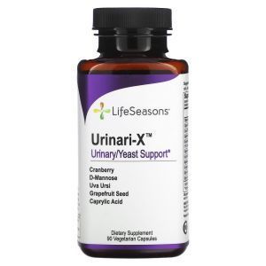Поддержка мочевыводящих путей, Urinari-X, LifeSeasons, 90 вегетарианских капсул