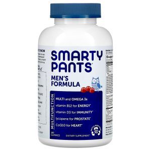 Мультивитамины для мужчин, Men's Complete, SmartyPants, вкус ягод, 180 жевательных конфет 