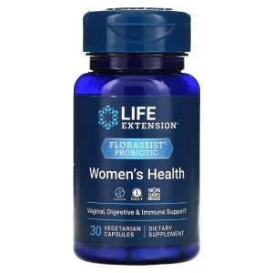 Пробиотики для женщин, FLORASSIST Probiotic, Life Extension, 30 вегетарианских капсул
