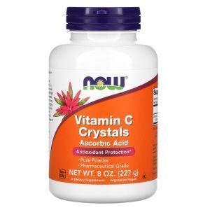 Витамин С, Vitamin C, Now Foods, кристаллы, 227 