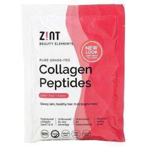 Коллаген гидролизованный, I и III типа, Hydrolyzed Collagen, Zint, порошок, 56,6 г