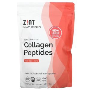 Коллаген гидролизованный, I и III типа, Hydrolyzed Collagen, Zint, порошок, 283 г