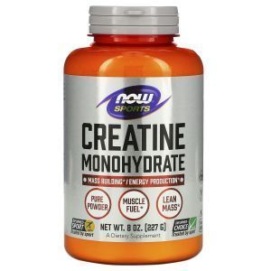 Креатин моногидрат, Creatine Monohydrate, Now Foods, Sports, чистый порошок, 227 г
