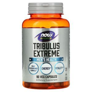 Трибулус Экстрим, Tribulus Extreme, Now Foods, Sports, мужское здоровье, 90 вегетарианских капсул

