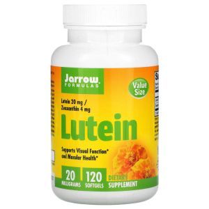 Лютеин, Lutein, Jarrow Formulas, 20 мг, 120 капсул