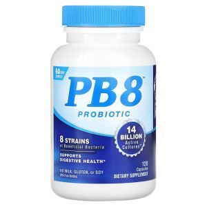 Пробиотики, PB 8 Probiotic, Nutrition Now, 14 млрд КОЕ, 120 капсул