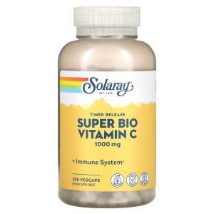 Буферизированный витамин С, Bio C Buffered, Solaray, 250 капсул