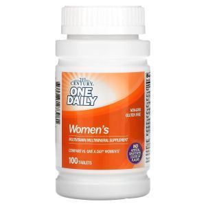 Витамины для женщин, Multivitamin Multimineral, 21st Century, 1 в день, 100 таблеток
